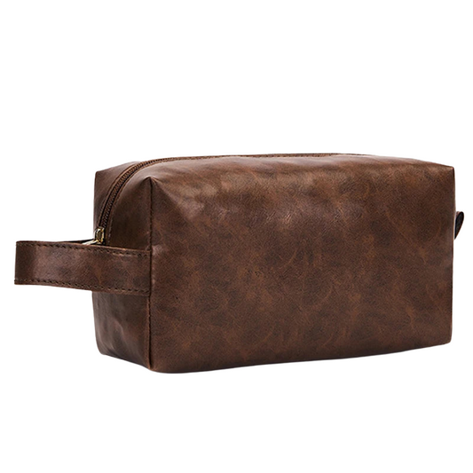 Trousse de toilette homme cuir VEGAN