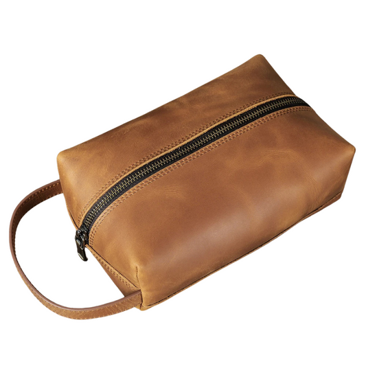 Trousse de toilette homme cuir Vagabond Élégant