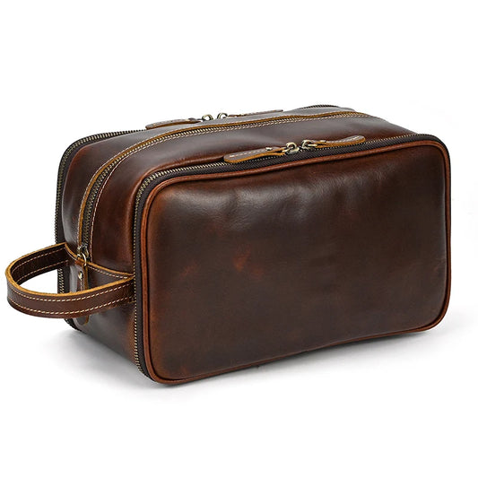 Trousse de toilette homme cuir Baroudeur Chic