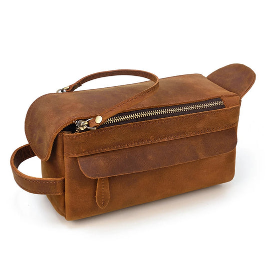 Trousse de toilette homme cuir Épure