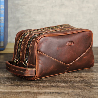 Trousse de toilette homme cuir Pérégrin