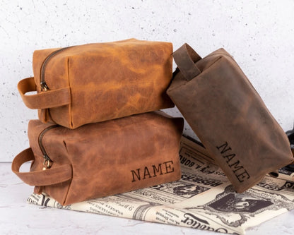 Trousse de toilette homme cuir Pilgrim