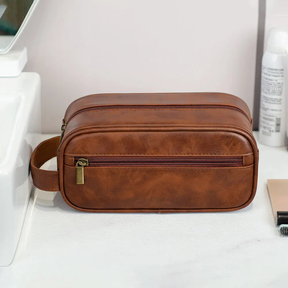 Trousse de toilette homme cuir Compagnon