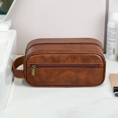 Trousse de toilette homme cuir Compagnon
