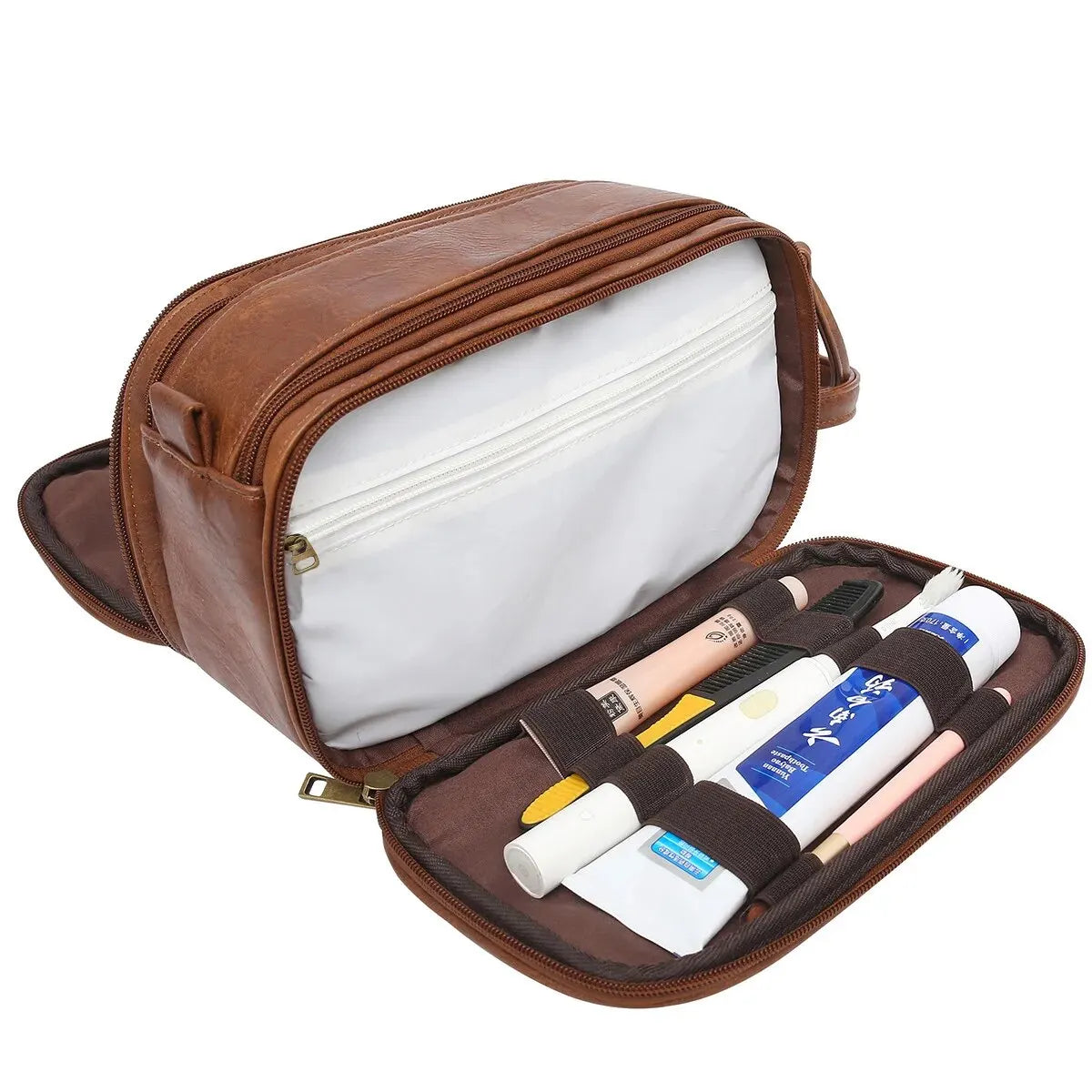 Trousse de toilette homme cuir Évasion
