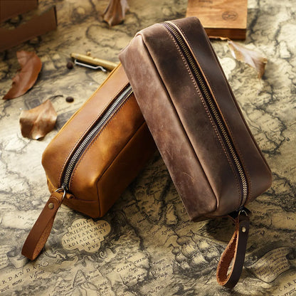 Trousse de toilette homme cuir Altitude