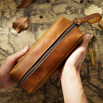 Trousse de toilette homme cuir Altitude