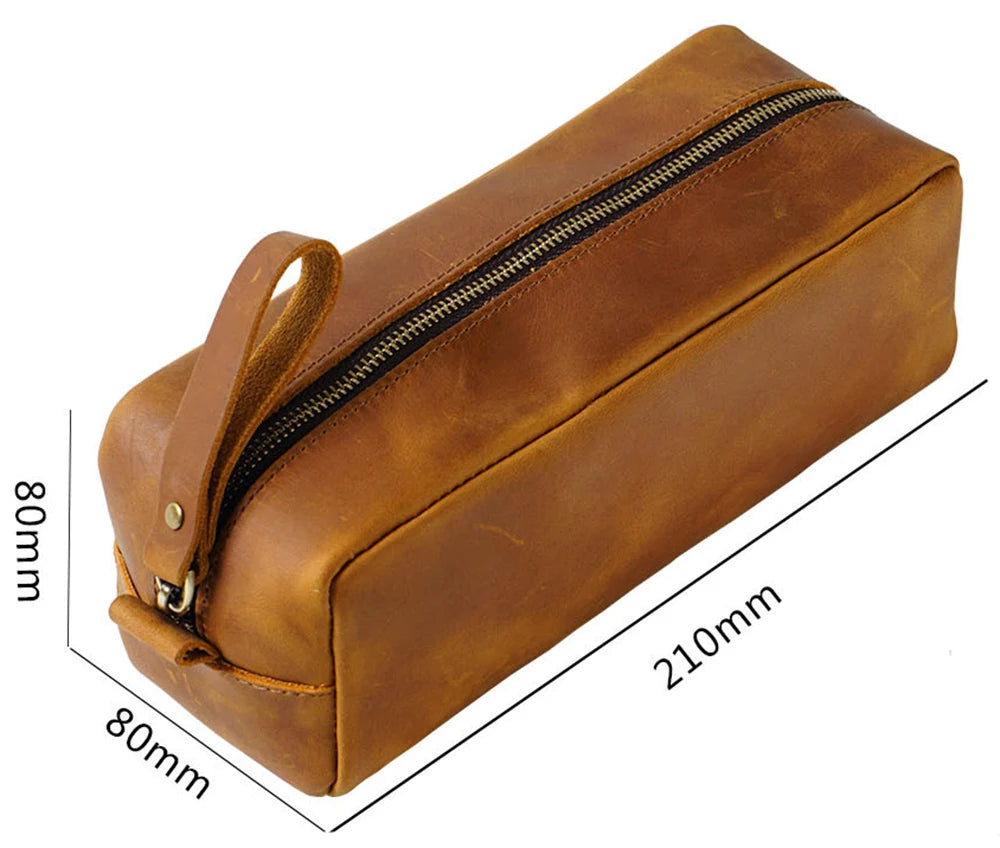 Trousse de toilette homme cuir Altitude