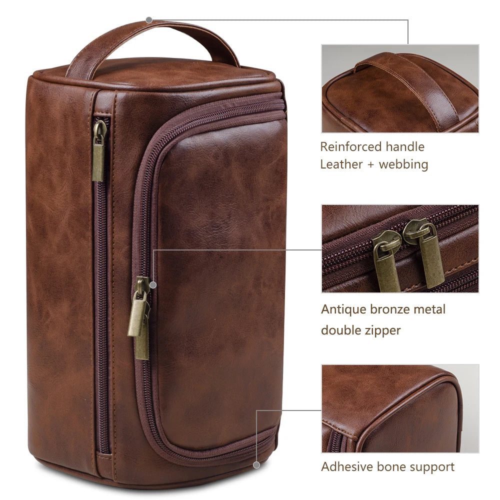 Trousse de toilette homme cuir  Urbain