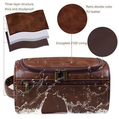 Trousse de toilette homme cuir  Urbain