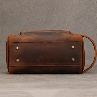 Trousse de toilette homme cuir