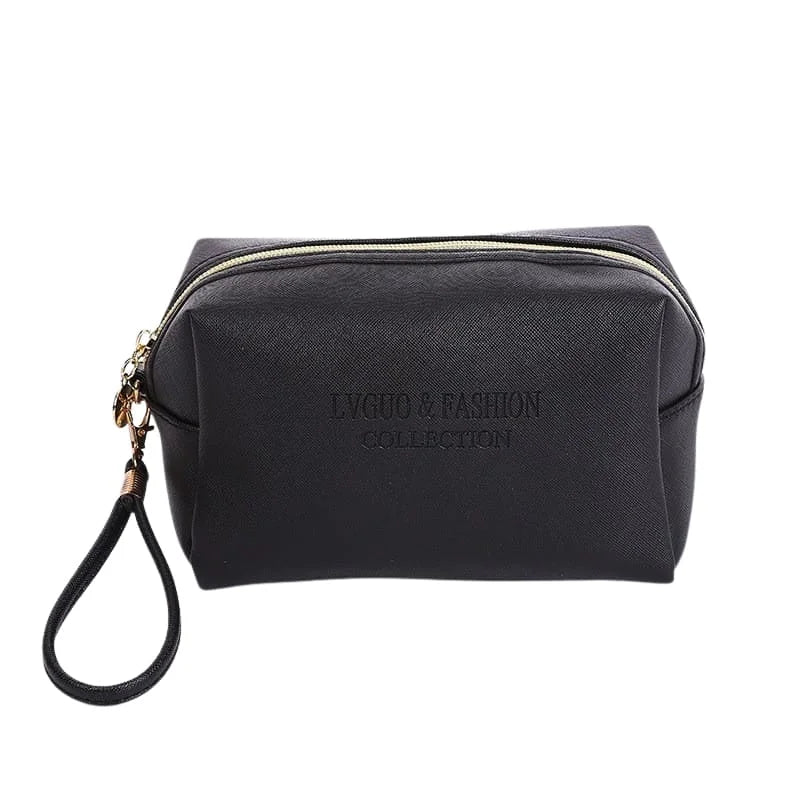 Grande trousse de toilette femme cuir