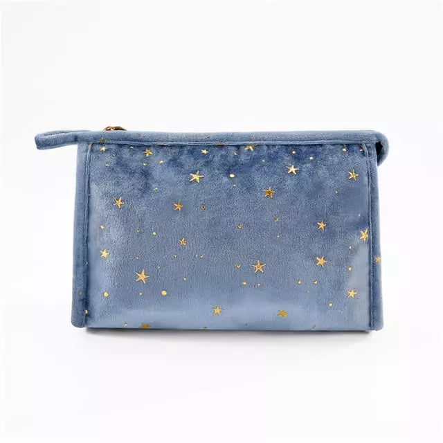 Grande trousse de toilette velours