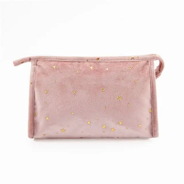 Grande trousse de toilette velours