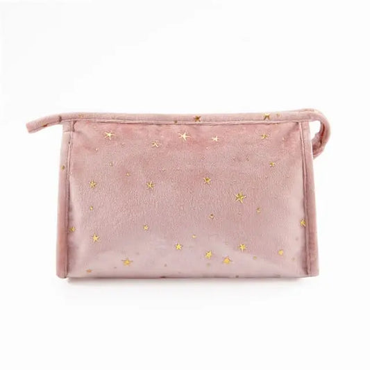 Grande trousse de toilette velours