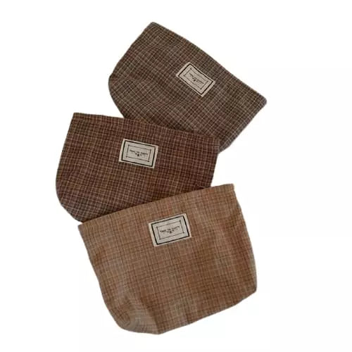 Trousse de toilette coton