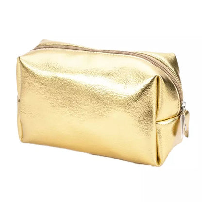 Trousse de toilette dorée