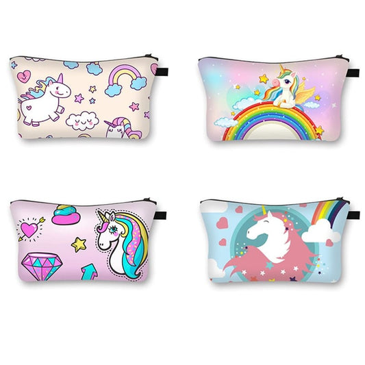 Trousse de toilette fille licorne