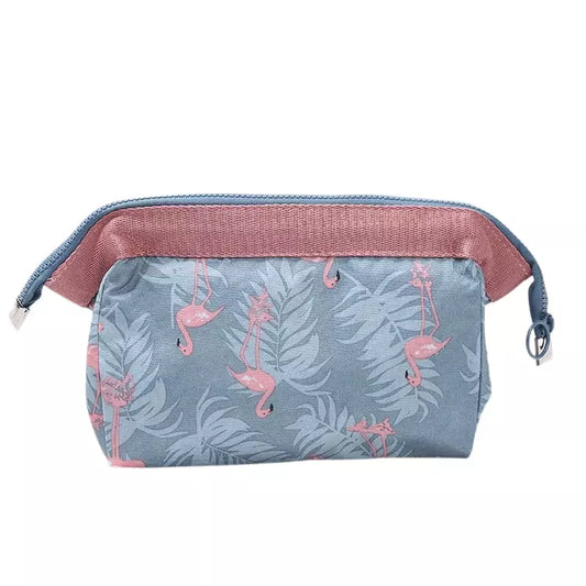 Trousse de toilette flamant rose