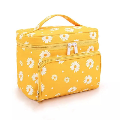 Trousse de toilette fleurs