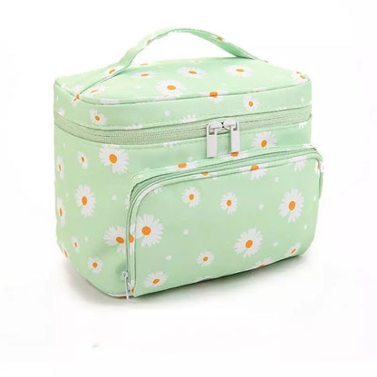 Trousse de toilette fleurs