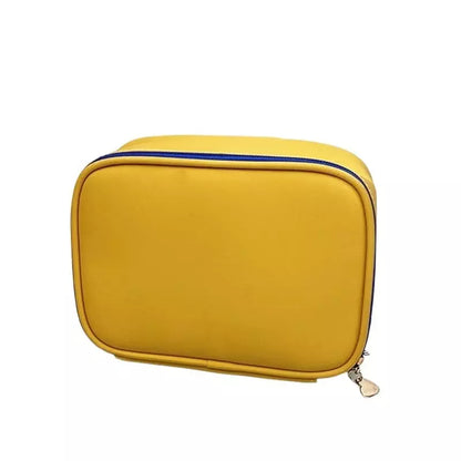 Trousse de toilette jaune