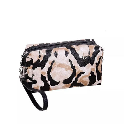 Trousse de toilette léopard