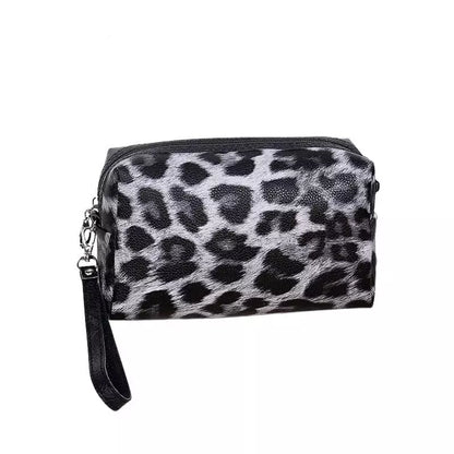 Trousse de toilette léopard