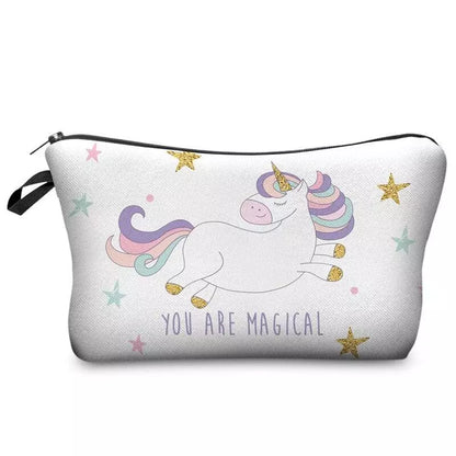 Trousse de toilette licorne