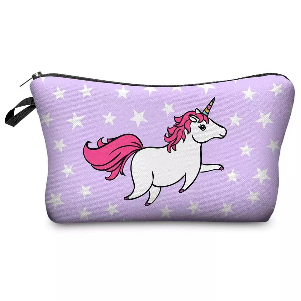 Trousse de toilette licorne